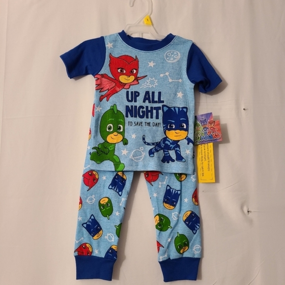 🆕️ PJ Masks pajamas NWT 100% Cotton in size 3T - Picture 2 of 5